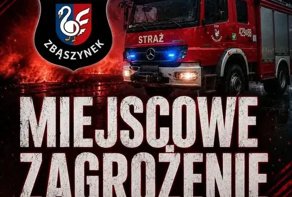OSP Zbąszynek interweniowało w Bronikowie – wypadek samochodu osobowego