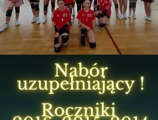 Nabór dziewczynek do minisiatkówki – roczniki 2014-2016
