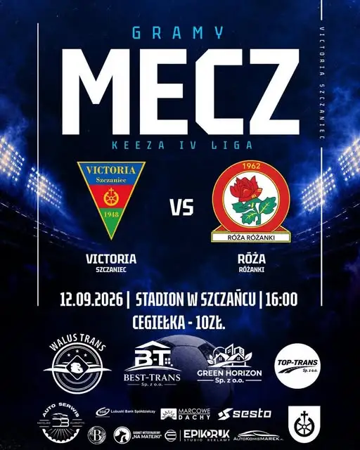 Victoria Szczaniec kontra Róża Różanki – domowy mecz w sobotę o 16:00