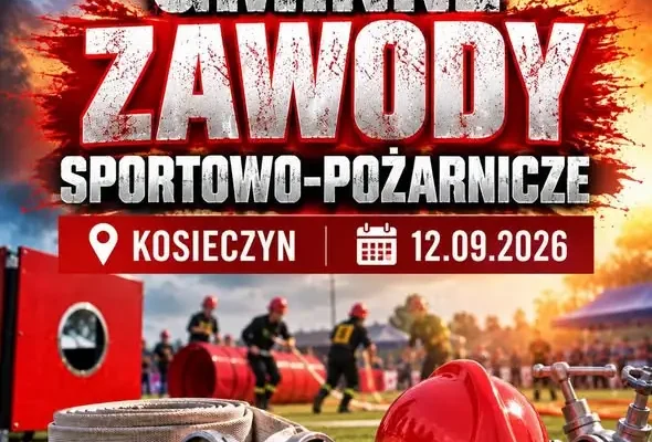 Gminne Zawody Sportowo-Pożarnicze w Kosieczynie: sukces młodych strażaków z Zbąszynka