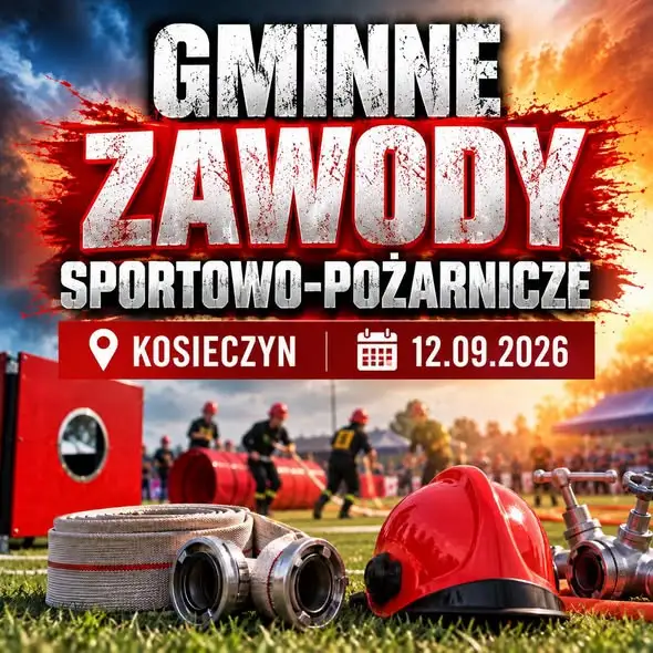 Gminne Zawody Sportowo-Pożarnicze w Kosieczynie: sukces młodych strażaków z Zbąszynka