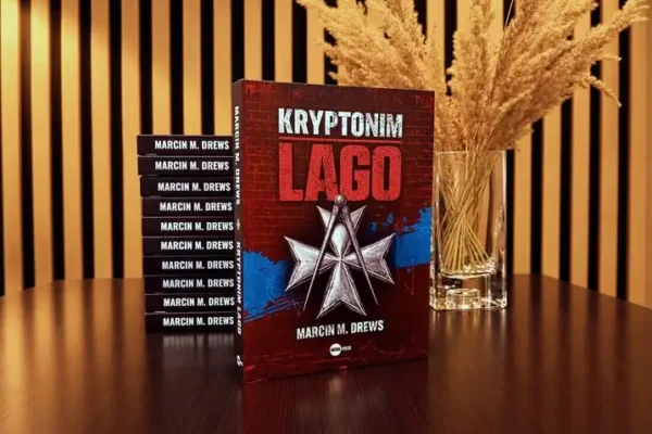 Nowa powieść „Kryptonim LAGO” – promocyjna partia dotarła do Patronów
