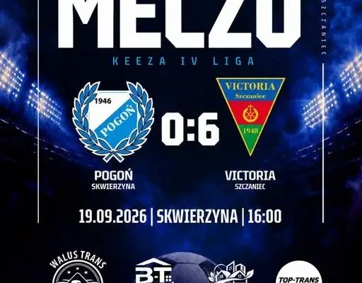 Victoria Szczaniec rozbiła Pogoń Skwierzyna 6:0 w meczu IV ligi