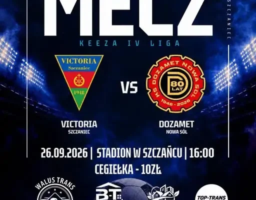 Dozamet Nowa Sól zagra w Szczańcu – mecz już w sobotę 26 września