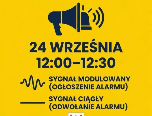 Próba syren alarmowych w gminie Świebodzin – 24 września