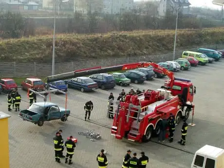Świebodzin żegna wysłużonego Renault Kerax – 20 lat służby w straży