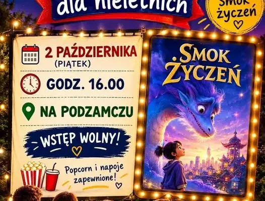 Kino dla nieletnich w Łagowie – seans już w piątek na podzamczu