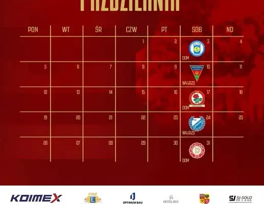 Pogoń Świebodzin: terminarz na październik – 5 meczów, w tym 3 u siebie