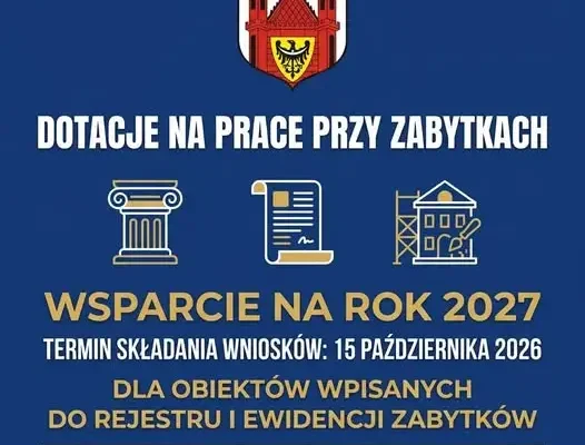Gmina Świebodzin przyjmuje wnioski o dotacje na prace przy zabytkach