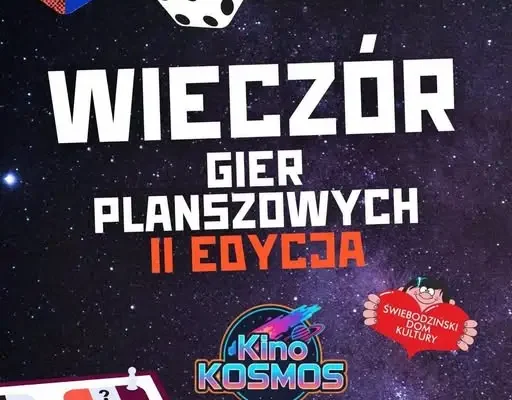 Wieczór z planszówkami w Świebodzińskim Domu Kultury