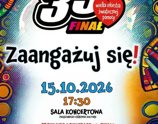 Zbąszynek szykuje 35. Finał WOŚP – spotkanie organizacyjne już 15 października