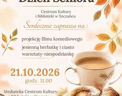 Europejski Dzień Seniora w Szczańcu – zaproszenie na wspólne przedpołudnie