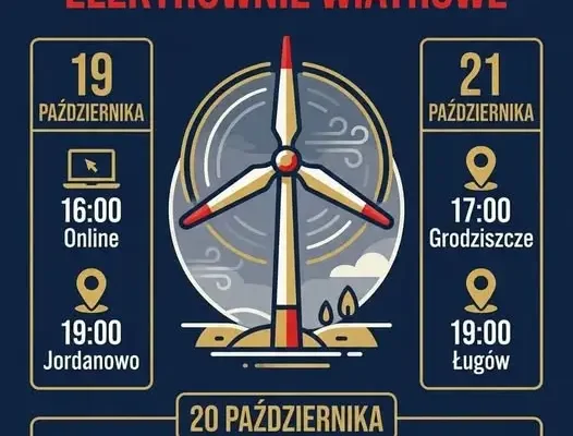 Gmina Świebodzin tworzy plan dla elektrowni wiatrowych – spotkania z mieszkańcami