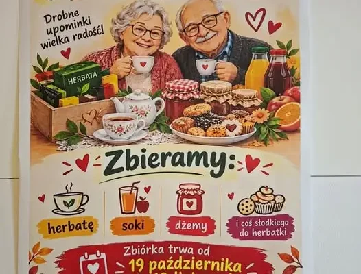 „Herbatka dla Babci i Dziadka” – zbiórka dla seniorów z oddziału geriatrii w Torzymiu
