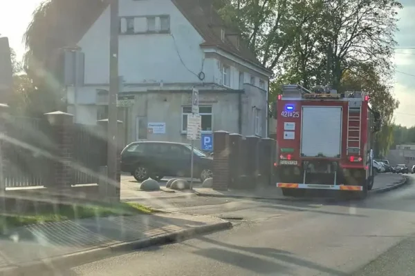 Pożar w szpitalu w Świebodzinie – akcja trzech zastępów straży pożarnej