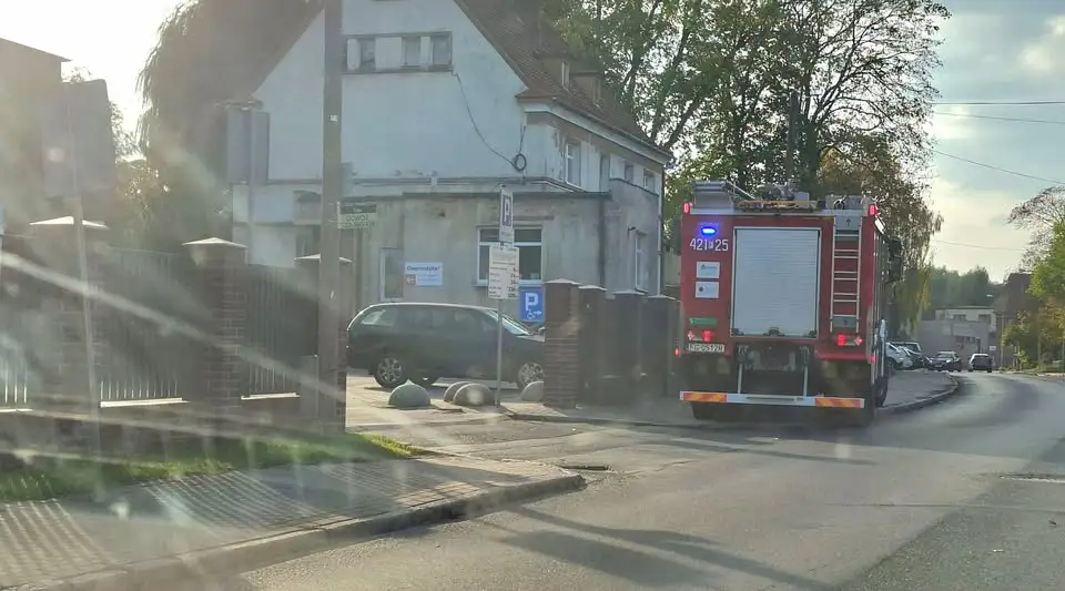 Pożar w szpitalu w Świebodzinie – akcja trzech zastępów straży pożarnej