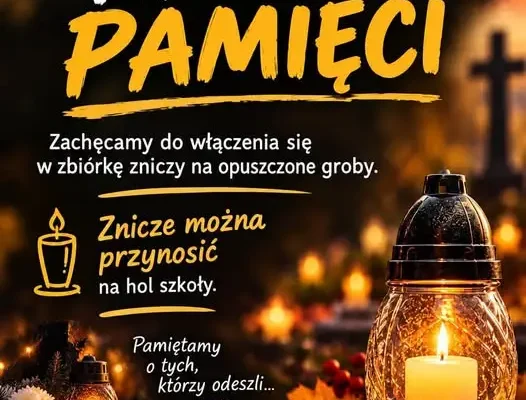 Lubrza: szkolna zbiórka zniczy na opuszczone groby potrwa do piątku